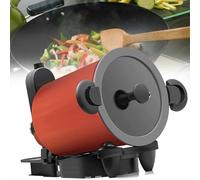 Robot culinaire commercial,machine de cuisson automatique intelligente avec rotation à 360° et chauffage complet,cuiseur à sauter automatique portable,pour restaurant à domicile