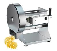 Robot Culinaire Électrique et Manuel, Trancher et Couper en Lanières, Trancheuse Inox Gain de Temps, Matériel de Restauration pour Préparation Durable