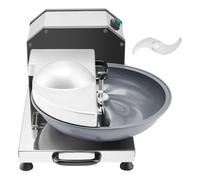 VEVOR Robot Culinaire et Hachoir à Légumes 3000 tr/min, Robot Multifonction en Acier Inoxydable de Qualité Alimentaire, avec Lame Incurvée en S, pour Hacher Rapidement Fruits, Restaurant, Maison