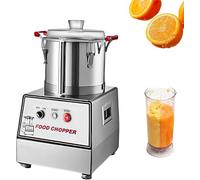 Robot Culinaire Et Hachoir à Légumes électrique,Hachoir à Viande Multifonctionnel,Lame En S En Acier Inoxydable Avec Couvercle Transparent Et Bol Amovible,Pour Fruits,Céréales,Gingembre Et Ail 15L