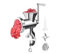 Robot culinaire manuel robuste, hachoir à viande, avec tubes à saucisses