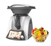 Robot Culinaire Multifonctionnel 1500 W, Batteur Sur Socle Intelligent Et Mixeur Avec Ensemble Cuiseur Vapeur Et Fonction Autonettoyante