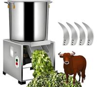Robot Culinaire Multifonctionnel, Hachoir À Légumes Électrique Professionnel, Grande Ouverture Dalimentation, Râpe En Acier Inoxydable 120 Kg/h 3500 Tr/min, Pour Lalimentation Animale, Les