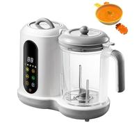 Robot culinaire pour bébé, cuiseur vapeur automatique, mixeur et purée avec écran tactile et autonettoyant, sans BPA pour les repas de bébé faits maison