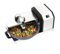 Robot culinaire professionnel 5 l, hachoir électrique avec lames amovibles, 1500 tr/min, idéal les restaurants, les légumes, la viande et les carottes.