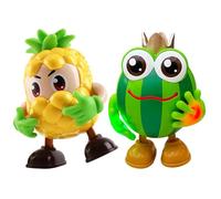 Robot Dansant pour | Robot Éducatif Fruits d'apprentissage Précoce | Jouets Musicaux avec des Lumières Et des Sons | pour XFête Mxaison École Maternelle Anniversaire Garçons Et