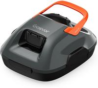 Robot d'aspiration de piscine Gosvor, aspirateur de piscine à batterie avec une autonomie de 90 minutes, fonction de stationnement automatique facile à utiliser, nettoyeur de fond de piscine automatiq