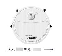 Robot de balayage intelligent - Robot aspirateur, 400 mAh Suck and Mop | Balayeuse électrique, 150 mètres carrés, nouvel aspirateur domestique intelligent entièrement automatique, balcon, cuisine