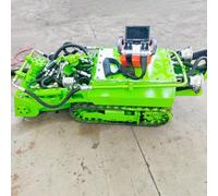 Robot de boue sous-marine, drague submersible sur chenilles avec pompe à | Le robot de nettoyage de bassin de sédimentation élimine les solides industriels lourds pour préserver le volume de stockage