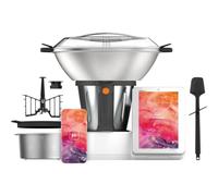 Robot de Cocina Taurus Mycook Next 2000W 3 75L Blanco Inducción Pantalla 10 Wifi