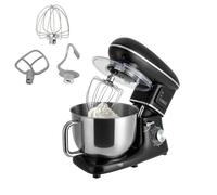 Robot de cuisine - 1500 W - 6,2 l - Avec affichage LCD - 6 + 1 vitesses - Protection anti-éclaboussures - Pour pâtisserie, gâteaux et pétrissage