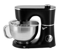 Robot de cuisine 2000 W avec bol en acier inoxydable de 6 l, programmes automatiques, système de mélange planétaire, minuterie numérique, machine à pâte, polyvalent, performance professionnelle