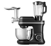 Robot de cuisine 3-en-1- MEDION - MD18430 - 1200 W - 5 L - 8 vitesses - Fonction hachoir - Noir