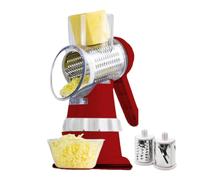 Robot de cuisine à manivelle, râpe rotative | Hachoir manuel pour cuisine,Chopper pour aliments de cuisine Trancheuse d'aliments de cuisine pour la maison, la cuisine, le restaurant