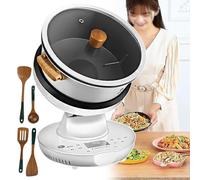 Robot de cuisine automatique - 2000 W, 8 L, format professionnel - Trois vitesses - Écran tactile - Démarrage facile - Idéal pour les ménagères, les employés de bureau et les personnes âgées isolées