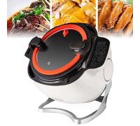 Robot de cuisine automatique 6 l avec panneau tactile et cuve antiadhésive 220 V