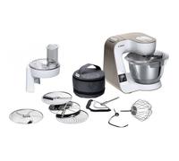 Robot de cuisine - Bosch - MUM5XW10 - Acier inoxydable 18/8 - Arrêt électronique de sécurité - Gris
