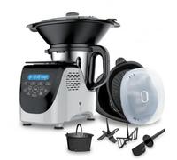 Robot de cuisine Chef O Matic Kitchen Robot, 1000 W, 3 L, 3 500 tr/min, plusieurs accessoires, 10 vitesses, robot multifonction, Écran tactile LED