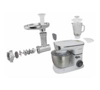 Robot de cuisine - ESPERANZA - EKM025 - Gris - 5 Litres - Pétrin, Batteur, Mélangeur