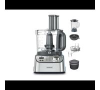 Robot de cuisine Kenwood FDM72.990SS, Bol 3L Inox, Blender 1.5L, Balances intégrées, 2 Vitesses, Pulse, Centrifugeuse 1.5L, Râpe, Fouet, 265x200x400mm