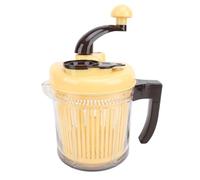 Robot de cuisine manuel, 2500ml Silencieux Hachoir à trois vitesses Hachoir Blender Lames en acier inoxydable Détachables et faciles à nettoyer Robot de cuisine à manivelle