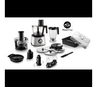 Robot de Cuisine Multifonction Philips Série 7000 HR7778/00 1300W - Bol 3.4L + Blender 2.2L - 12 Vitesses + Pulse - PowerChop - Lames Acier Inox