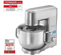 Robot de cuisine multifonction Profi Cook PC-KM 1096 - 10 L - 1500 W - Acier inoxydable - Pétrin, batteur, fouet