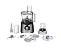 Robot de cuisine multifonctions Bosch MCM 3401M 800 W 2,3 L Noir, Inox