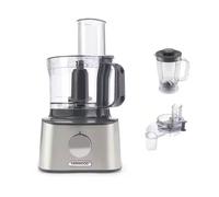 Kenwood Robot de cuisine MultiPro Compact FDM304SS 800 W 2,1 L Métallique 4 disques Neuf