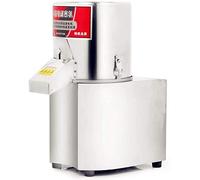 Robot de cuisine professionnel - Hachoir électrique haute capacité pour légumes et viande, moteur 600 W, trancheuse en acier inoxydable avec épaisseur réglable (prise britannique)