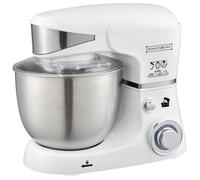 Robot de cuisine - ROYALTY LINE - 1600 Watt - 5,5 Litres - Acier inoxydable - Blanc