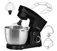 Robot pâtissier - ZEEGMA - Planeet Easy - 5,2 L - 1500W - 10 Vitesses - Noir