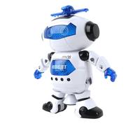 Robot De Danse Spatiale Intelligent Rotatif 360, Jouets Électroniques De Marche Avec Lumière Musicale Pour Enfants, Jouet D'astronaute, Cadeau De Noël Ou D'anniversaire