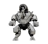 Robot De Dessin Animé Soldat En Résine, 110mm, Composant De Modèle Non Assemblé, Cadeau Non Peint Pour Enfants De 3 Ans Et Plus, Z2z4
