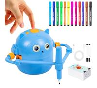 Robot de dessin - Art créatif | Entraîneur de couleur éducatif : fonction du module d'illustration guidée intelligente, fonction avancée de l'apprentissage assisté par la voix utilisée en classe