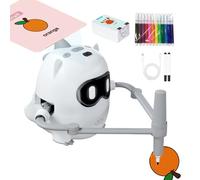 Robot de dessin avec cartes | Kit interactif éducatif intelligent avec voix pour arts et métiers, robot pour dessin, pour fête, salle de classe, maison familiale
