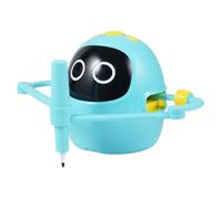 Robot de dessin pour | Jouet éducatif interactif - Robot peintre avec 100 cartes et 5 stylos - Pour , garçons et filles de 3 à 12 ans, anniversaire, maison, école, salle de jeux et foi