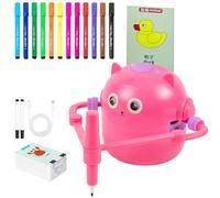Robot De Dessin Pour - Tuteur D'art Interactif Créatif Intelligent | Machine À Dessin Magique Avec Interaction Vocale | 12 Stylos De Couleur + 100 Cartes De Mots Pour Garçons Et Filles À Parti
