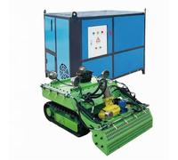 Robot de dragage de limon - Machine automatique d'élimination des boues pour lacs, barrages et réservoirs de stockage d'eau | Équipement de dragage environnemental télécommandé