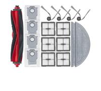 Robot de nettoyage Accessoires ménagers compatible for Roborock Q10 S5 Brosse principale Bord Brosse Tissu Sac à poussière Entretien du sol Outil de nettoyage Pièces Anti-enchevêtrement Brosse