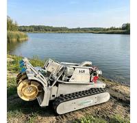 Robot de nettoyage de boue sous-marine robuste, équipement de dragage haute capacité avec rails en caoutchouc pour l'entretien des voies navigables municipales et la restauration de l'environnement
