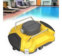 Robot De Nettoyage De Piscine Entièrement Automatique, Aspirateur De Piscine Automatique sous-Marin avec 90 Minutes De Temps De Travail Et Stationnement Automatique pour Piscines Enterrées