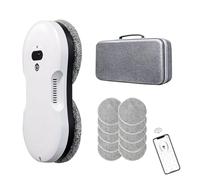 Robot de Nettoyage de vitres avec Double pulvérisation d'eau, Nettoyeur de vitres Intelligent for Planification d'itinéraire, Aspiration de 7 200 Pa, contrôle par Application, évitement Intelligent