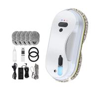 Robot De Nettoyage Par Pulvérisation D'eau, Lave-vitre Électrique, Nettoyeur Vitres Automatique, Télécommande, Aimant Intelligent Anti-chute Nettoyage Facile Efficace(HCR-9)