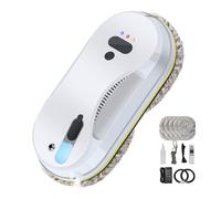 Robot De Nettoyage Par Pulvérisation D'eau, Lave-vitre Électrique, Nettoyeur Vitres Automatique, Télécommande, Aimant Intelligent Anti-chute Nettoyage Facile Efficace(HCR-9-01)