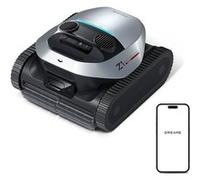 DREAME Z1 robot nettoyeur piscine sans fil, détect. avancée de la piscine, planif. optimisée du parcours, robot nettoyage