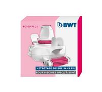 Robot de Piscine sans Fil BWT BC100 Plus | Nettoyeur Autonome à Batterie Lithium | pour piscines Hors-Sol et enterrées | Nettoyage du Fond | Léger, Compact, Facile à Utiliser