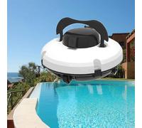 Robot de Piscine sans Fil, Peut fonctionner Pendant 120 Minutes, nettoie Les piscines Hors Sol et souterraines, Dispose de capacités intégrées d'aspiration et d'escalade des Murs