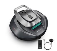 Robot de piscine Smart - Batterie intelligente - Triple moteur 43,2 W, application et télécommande, 90 min, 80 m², panier filtrant 2,5 l 180 μm, stationnement automatique, nettoyage ciblé, pour