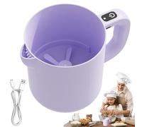 Robot de riz - Nourriture avec nettoyant, bol mélangeur 1 l, rechargeable ustensiles de cuisine pour filtrer | Multipurpose Outdoor Indoor Utility Ergonomic High-performance